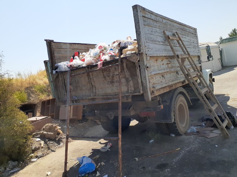 Мы боремся с незаконной перевозка мусора