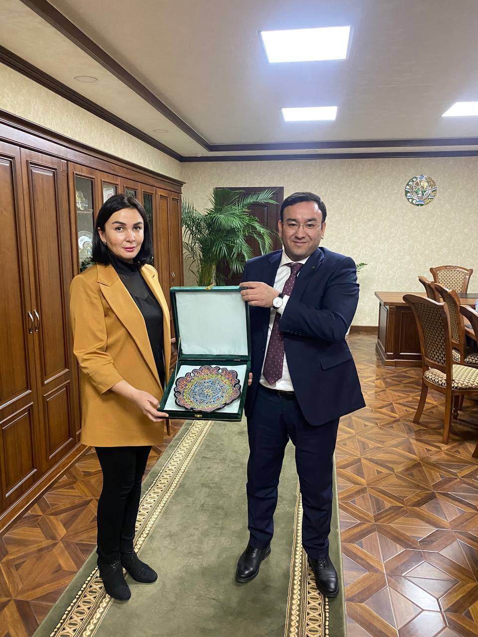A dialogue was held on the current situation with household waste in Tashkent.