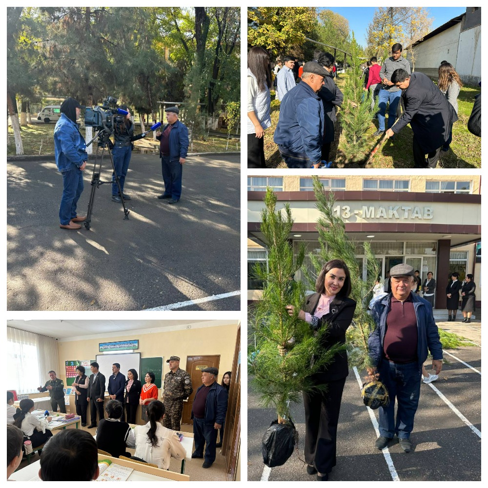 An event was held in connection with the nationwide project "Yashil makon".