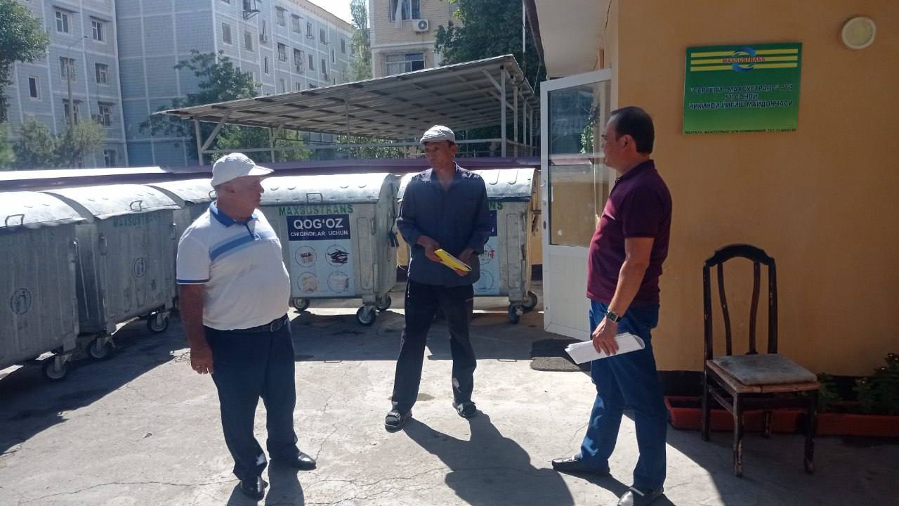 On-site inspection!