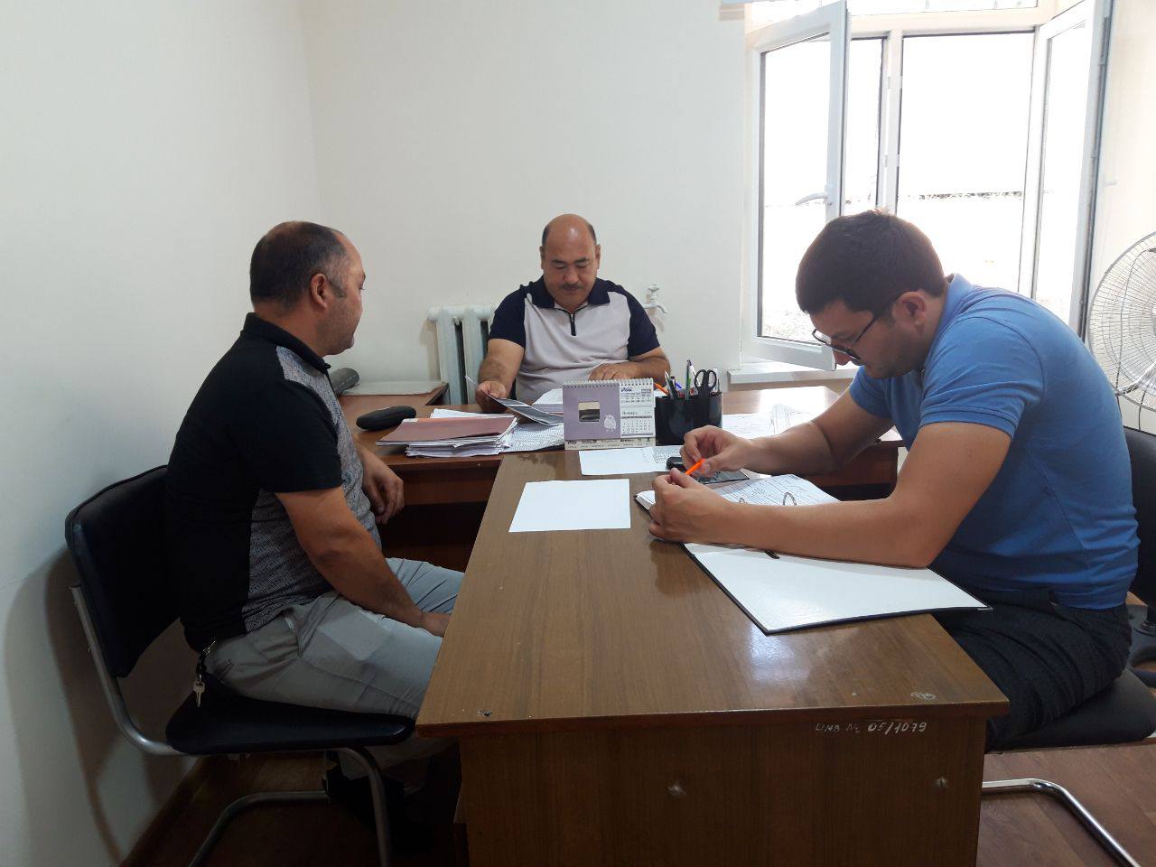 Inspection in district branches