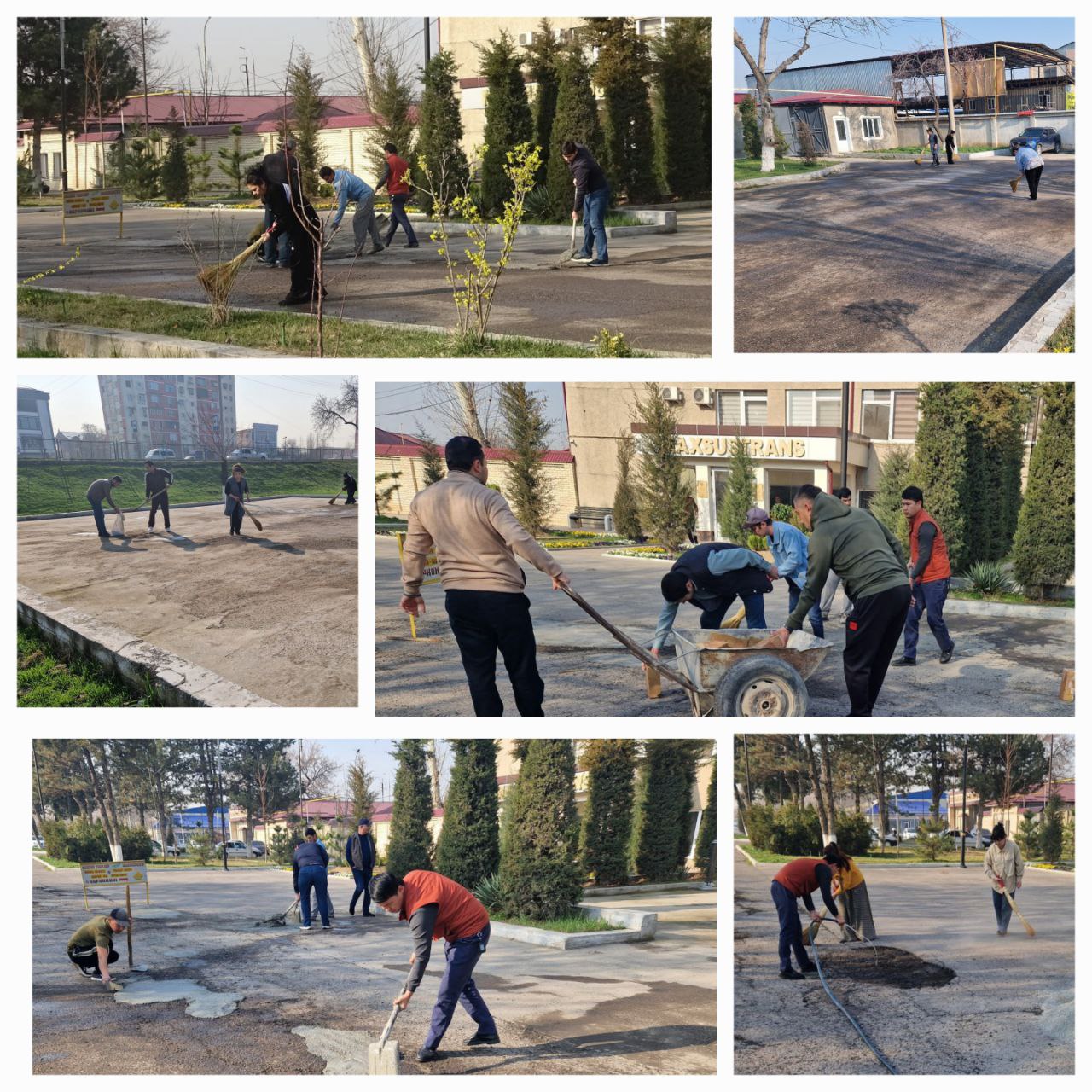"Dolzarb bir oylik" va "Yashil makon" umummilliy loyihalari doirasida...